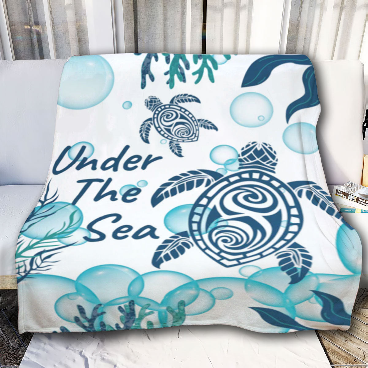 Turtle Under The Sea Blanket| Pair