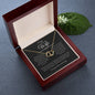 To My Amazing Wife, Everlasting Love Necklace BLK