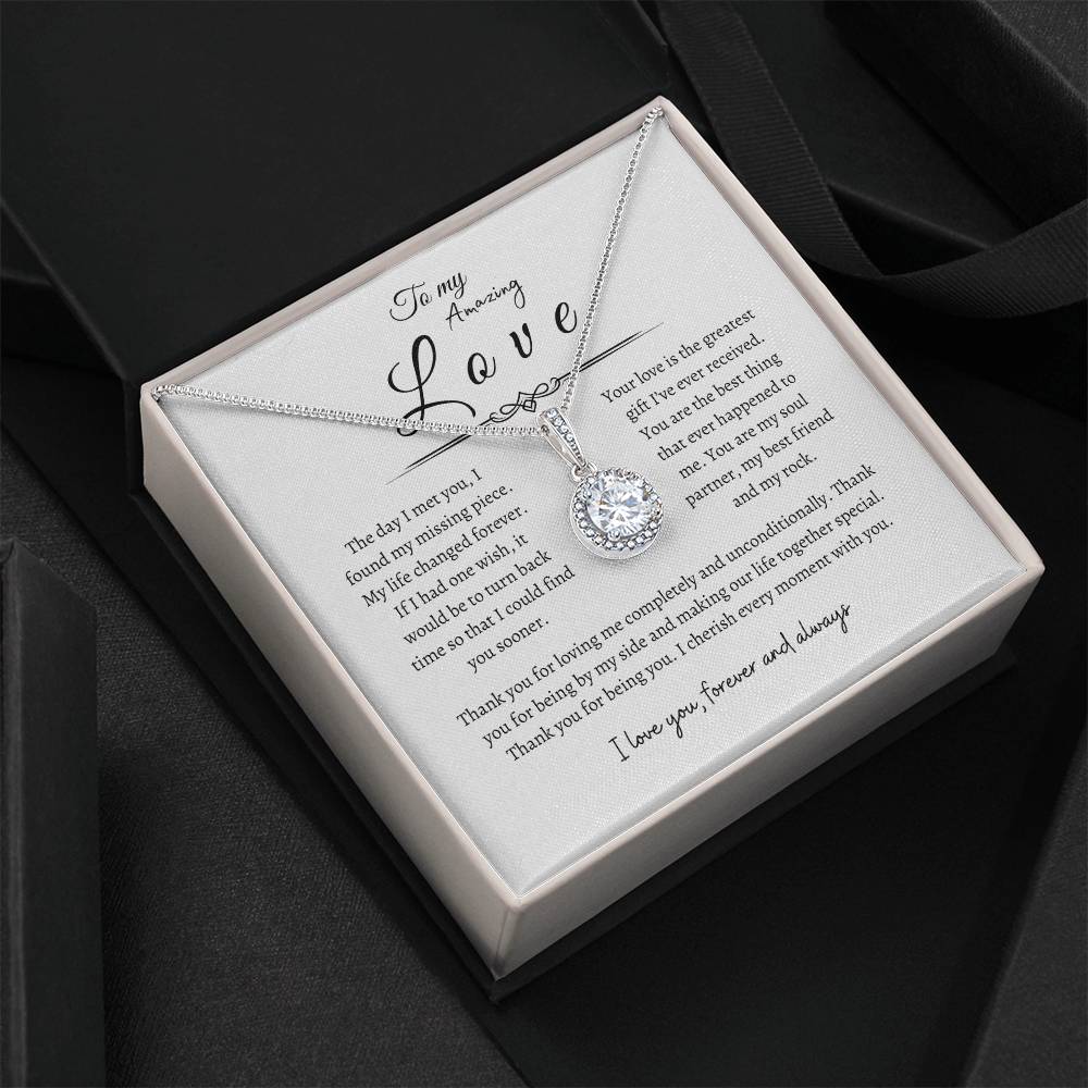 To My Amazing Love, Eternal Hope Necklace WH