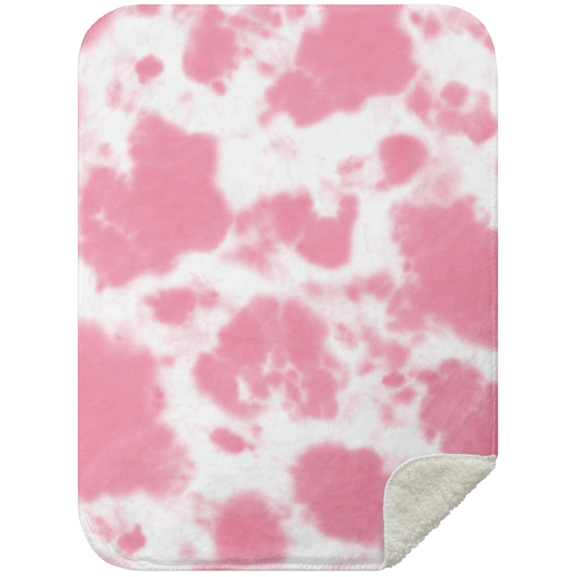 Cow Print Pretty Pink Blanket