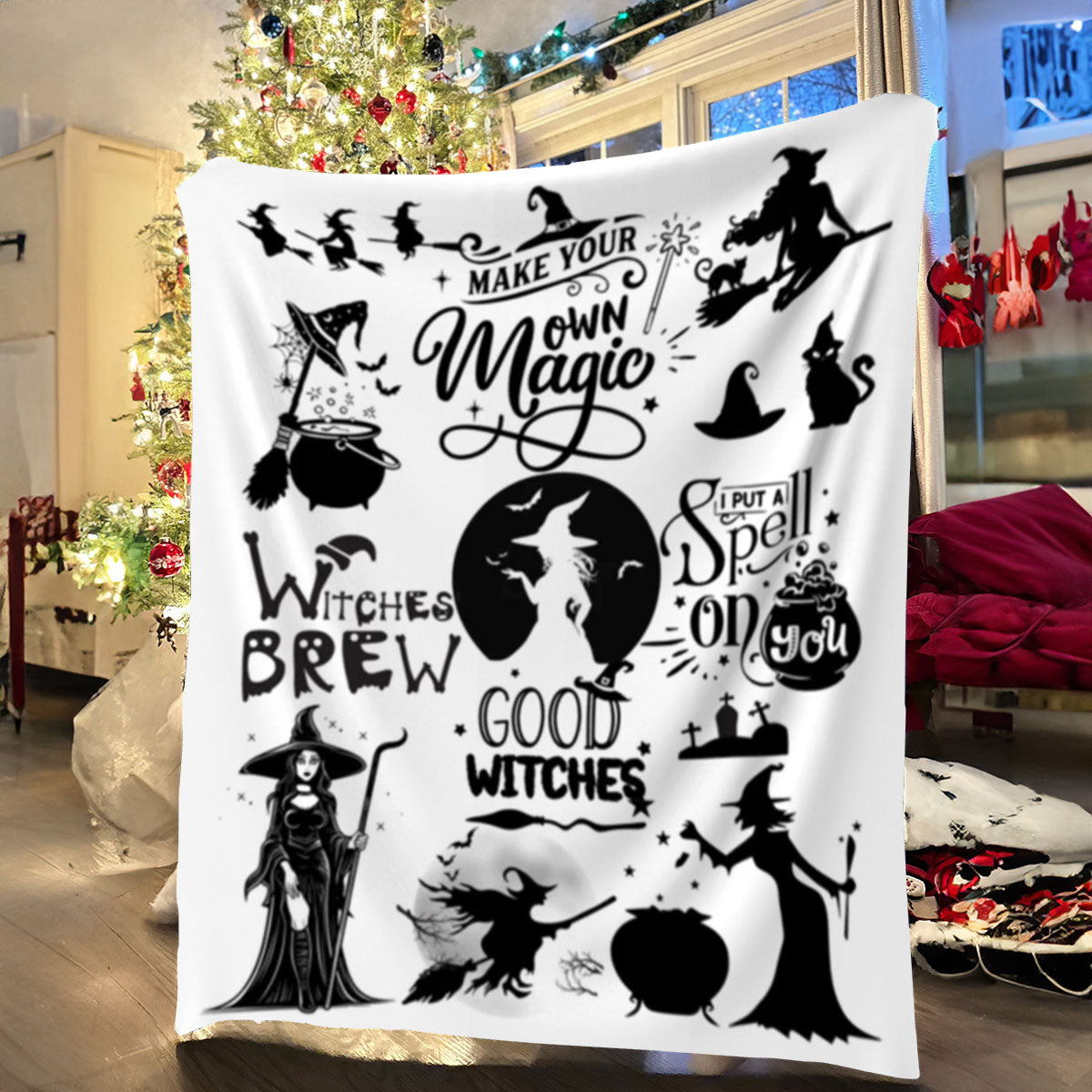 Good Witches Blanket| Halloween Gift