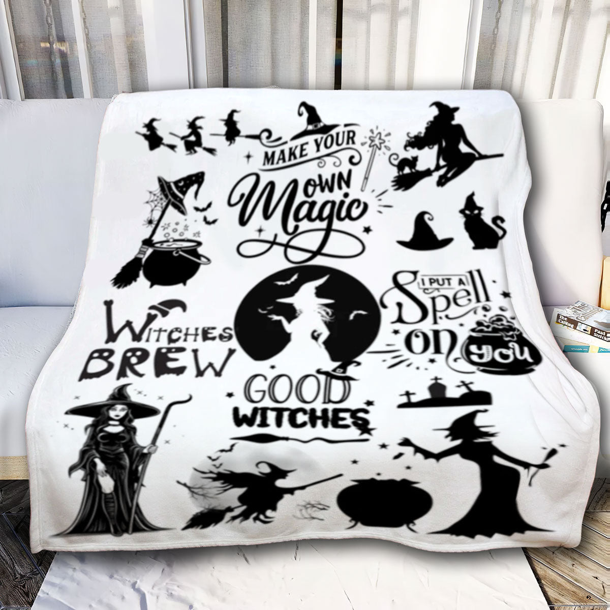 Good Witches Blanket| Halloween Gift