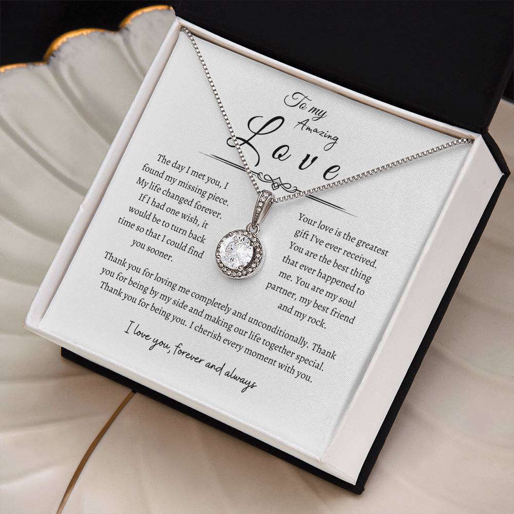 To My Amazing Love, Eternal Hope Necklace WH
