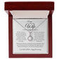To My Amazing Wife, Happy Anniversary, Eternal Hope Necklace WH