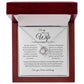 To My Amazing Wife, Love Knot Necklace WH