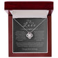 To My Amazing Love, Love knot Necklace GR