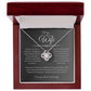 To My Amazing Wife, Love Knot Necklace GR