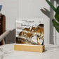 Acrylic Square LED Plaque - Remember That I love - Affectionate Tiger Couple- To My Soulmate