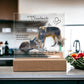 Acrylic Square LED Plaque - Remember That I love - Affectionate Wolf Couple- To My Soulmate
